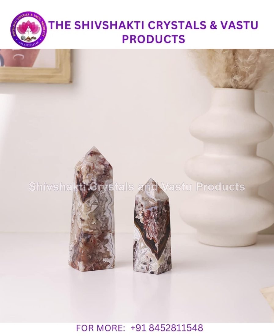 Crazy Lace Agate Tower