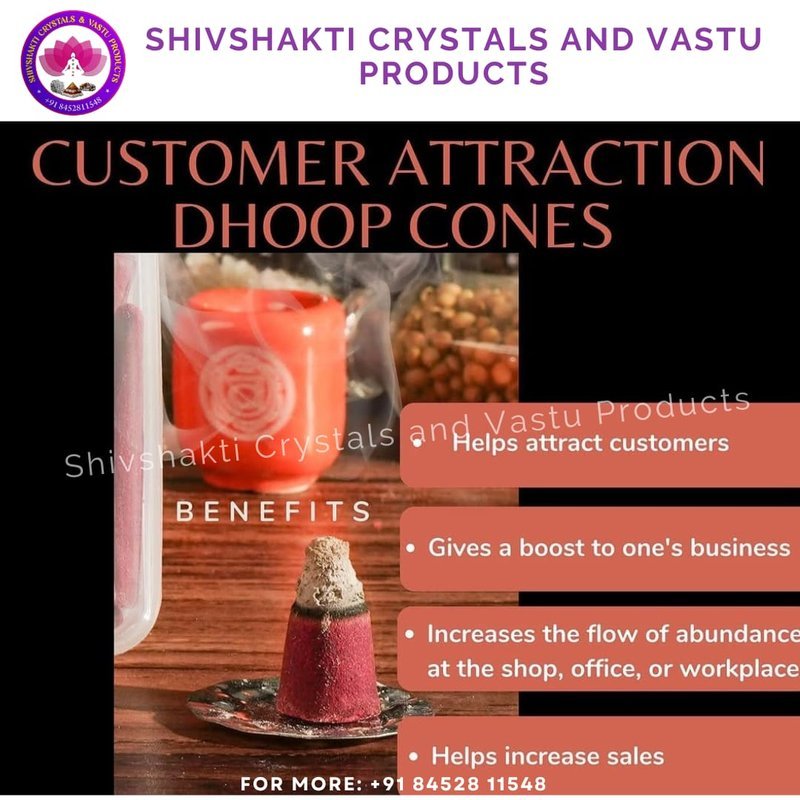 Customer Attraction Dhoop Cones