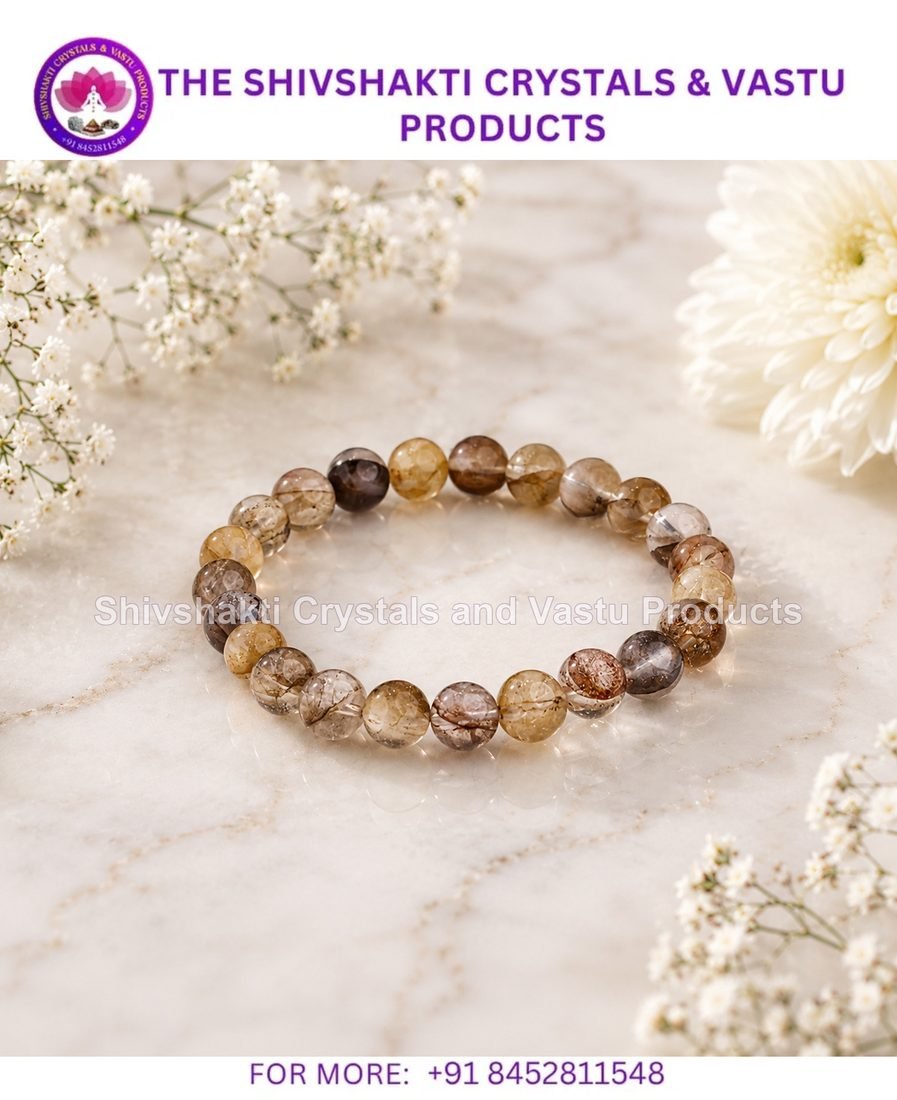 Dendrite in Golden Healer Bracelet