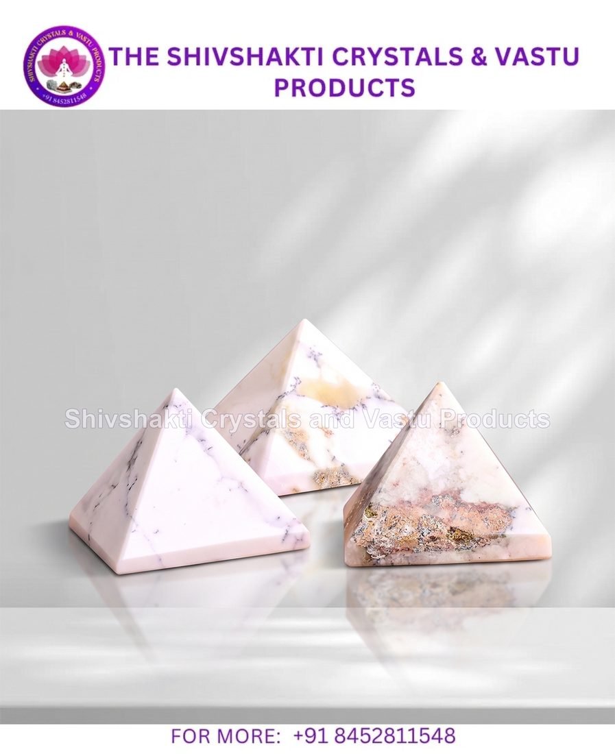 Dendrite Opal Stone Pyramid