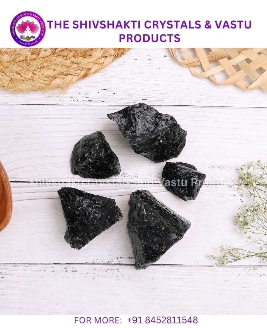 Dot Obsidian Raw Stone