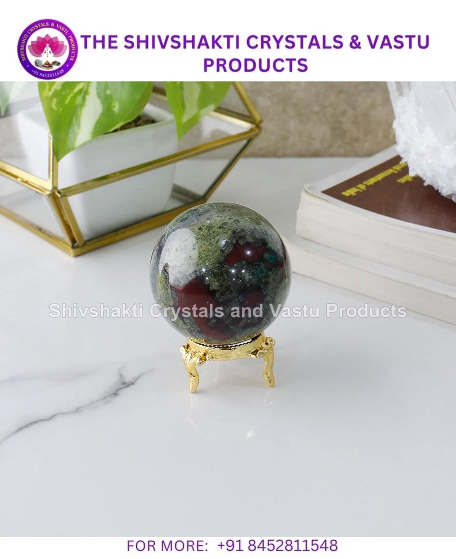 Dragon Blood Jasper Sphere