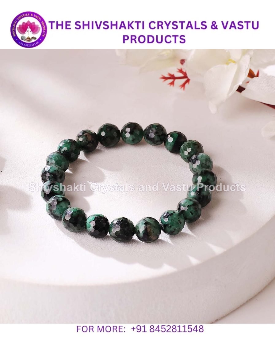 Emerald Faceted Bracelet HQ