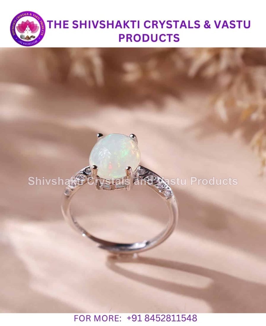 Ethiopian Opal Ring Silver A