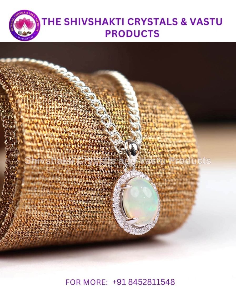 Ethiopian Opal Sterling Silver 925 Pendant