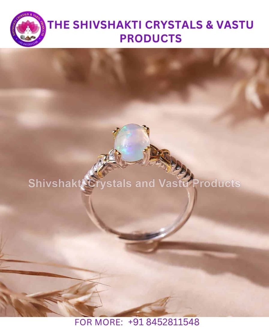 Ethipion Opal Silver Ring B