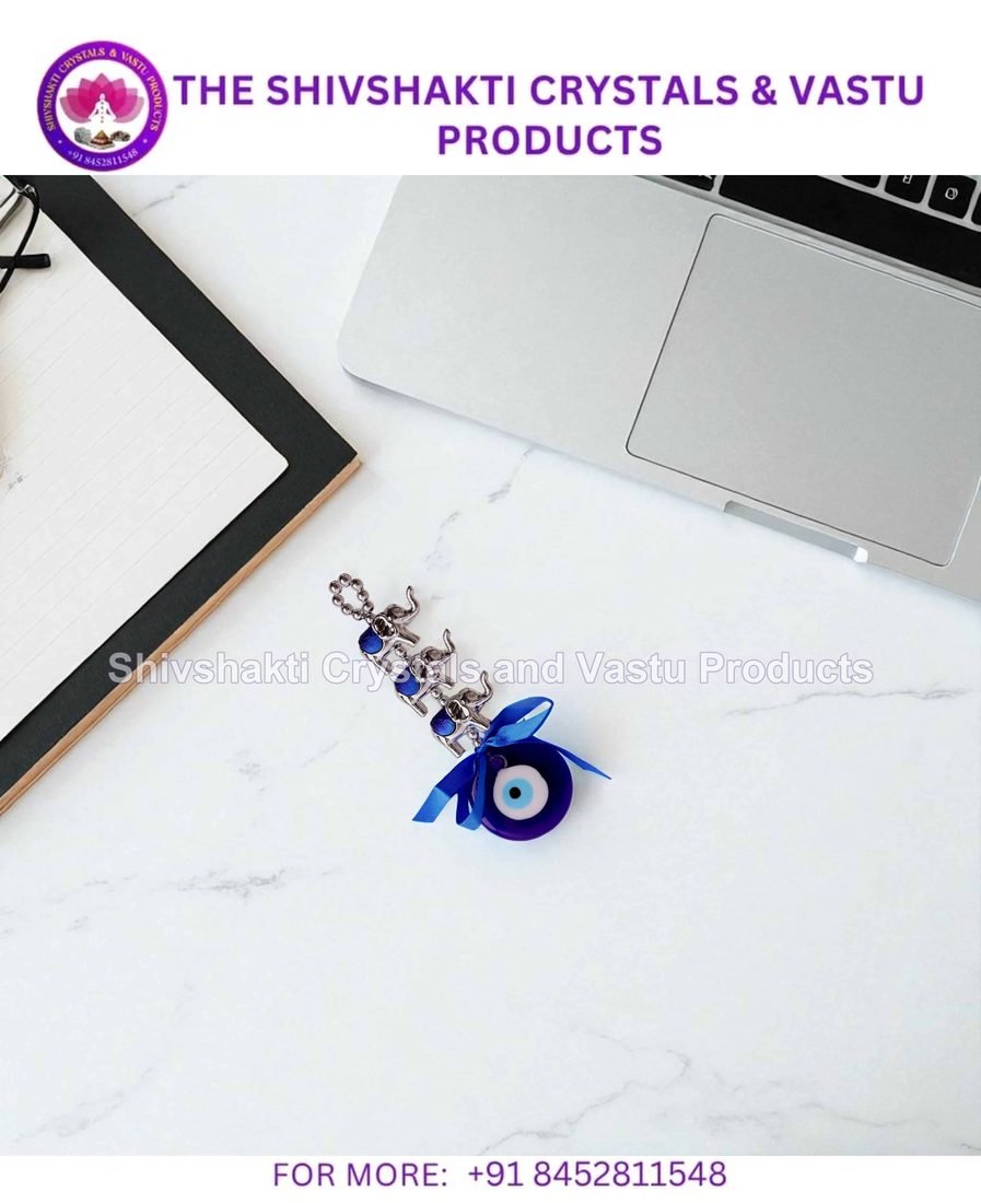 Evil Eye 3 Elephant Wall Hanging