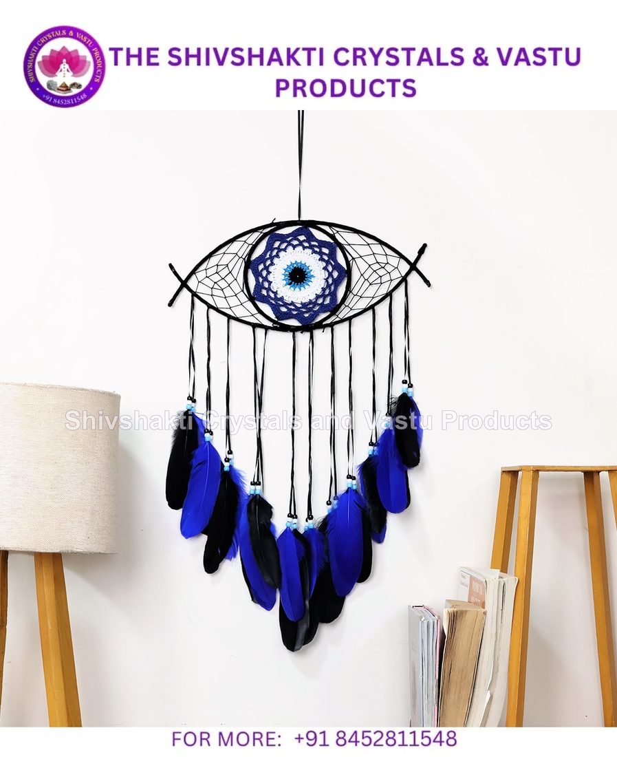 Evil Eye-Eye Shape Dream Catcher (Black)