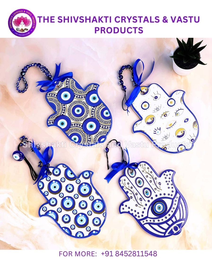 Evil Eye Hamsa Hand Wall Hanging
