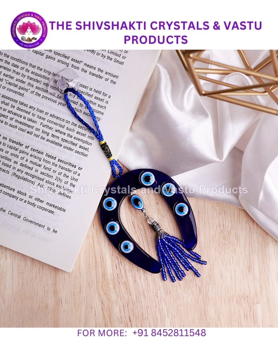 Evil Eye Horseshoe Wall Hanging Decor