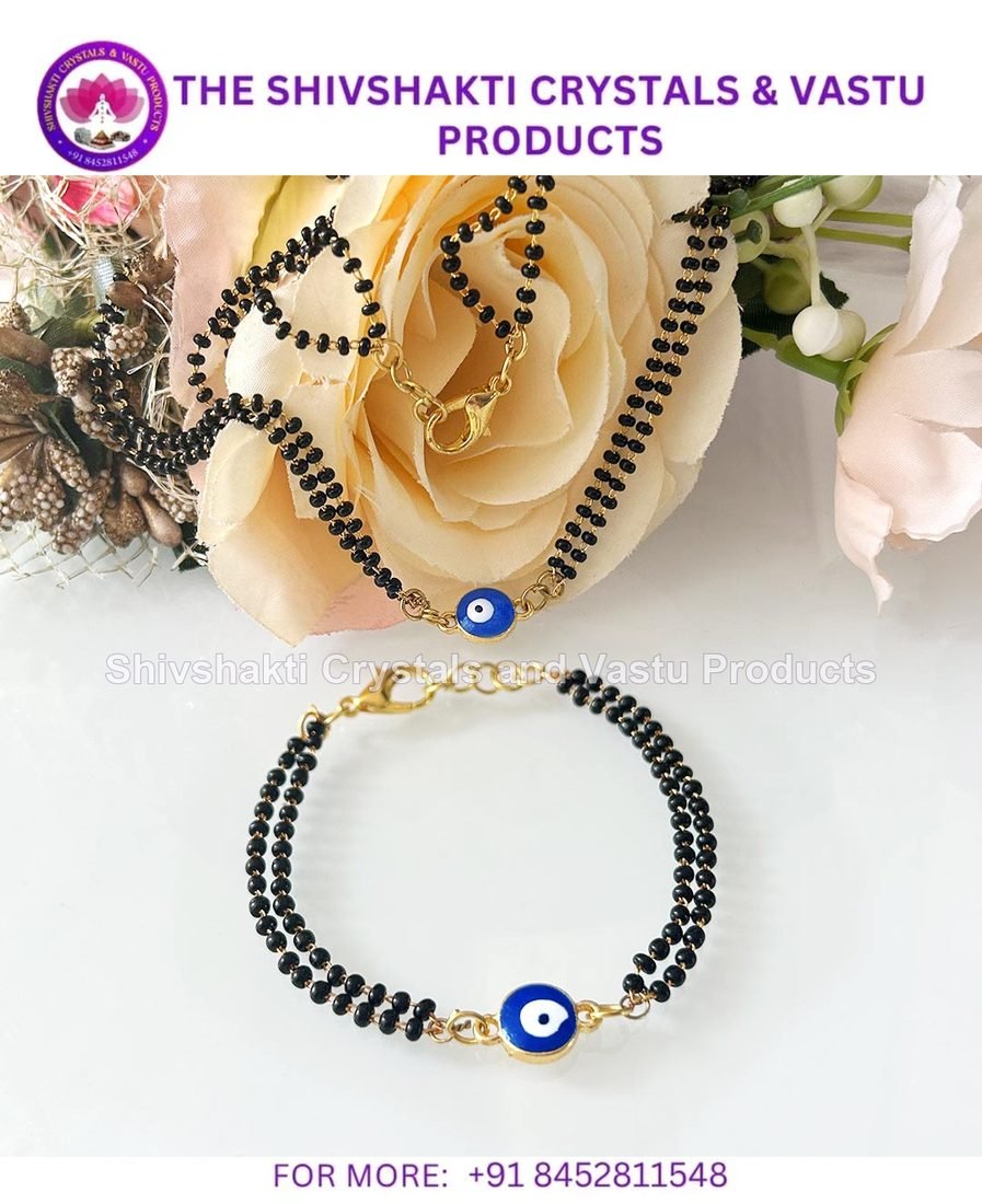 Evil Eye Mangalsutra and Bracelet Set