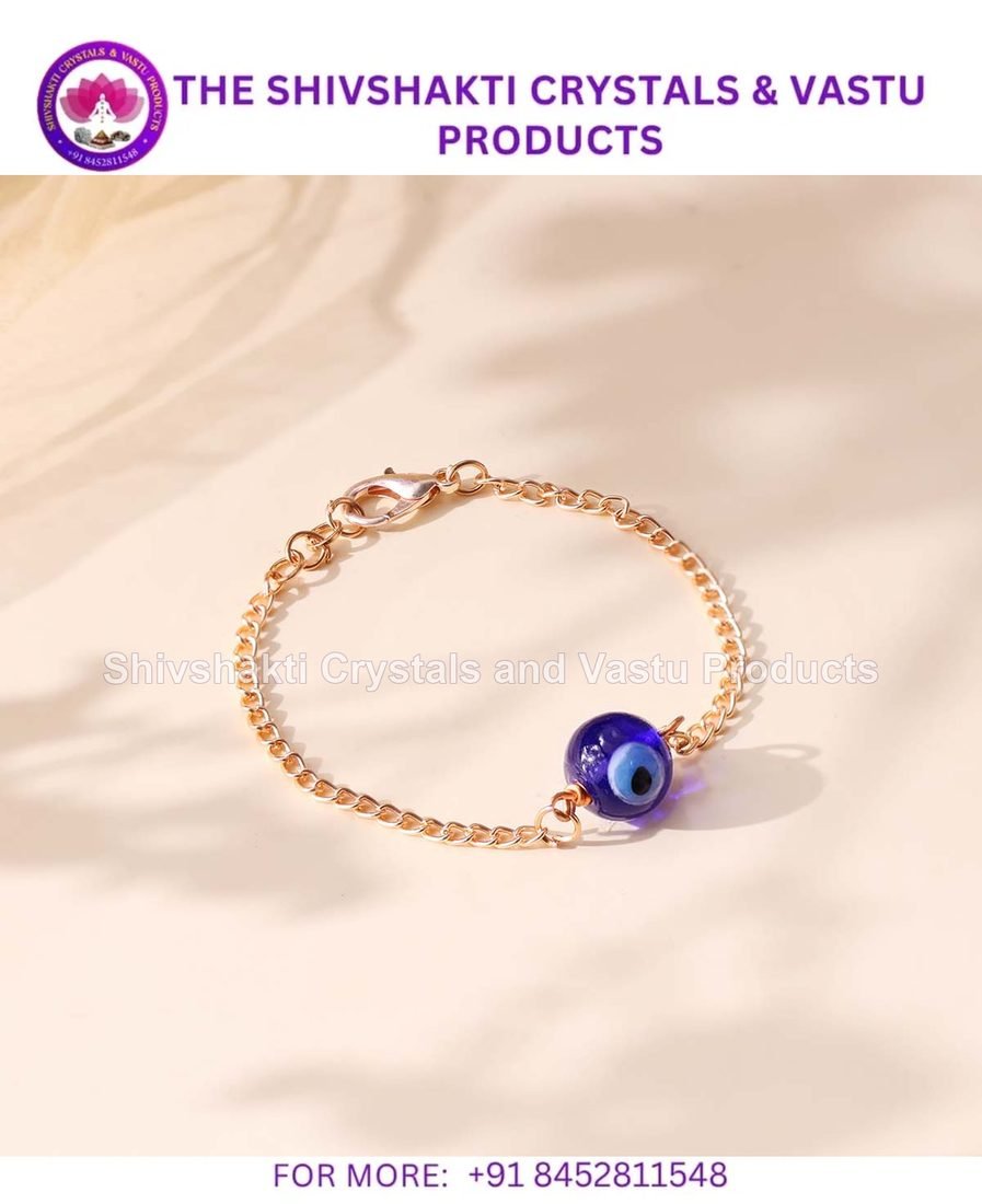 Evil Eye Single Tumble Bracelet