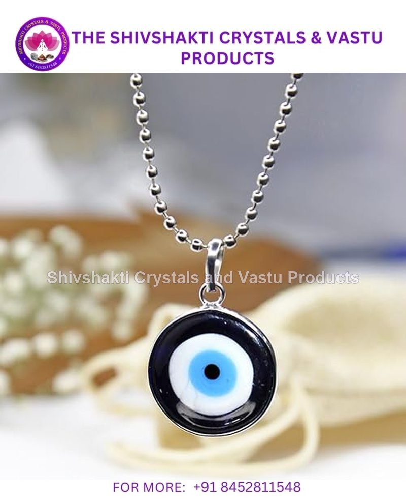 Evil Eye Small Round Pendant