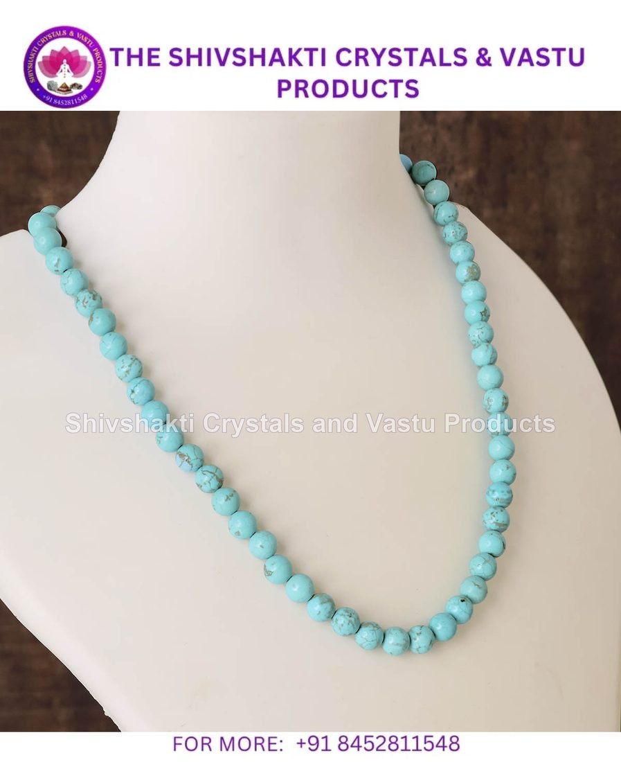 Firoza Beads Necklace 8mm