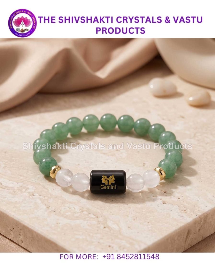 Gemini (मिथुन राशि) Zodiac Symbol Bracelet