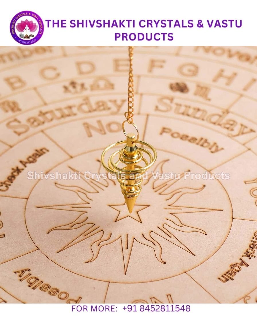 Gold, Silver Plated Pendulum