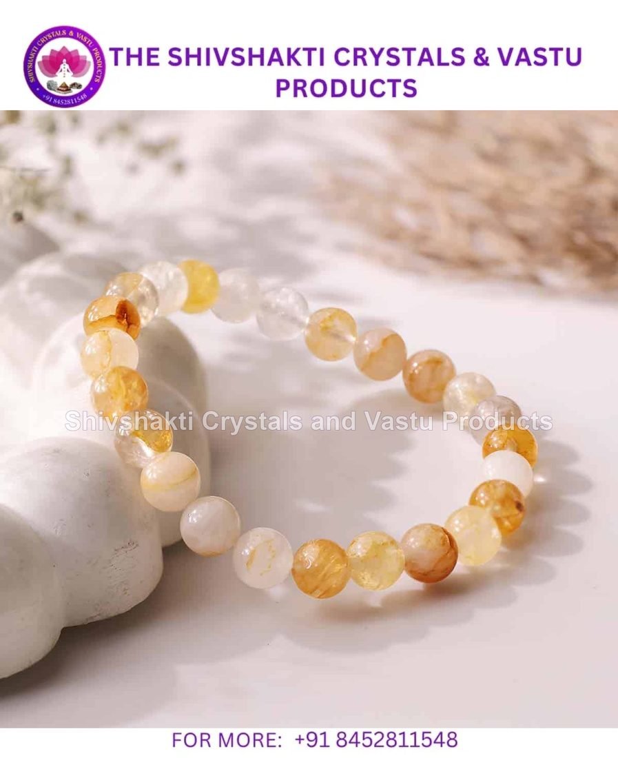 Golden Healer Quartz Bracelet 8mm