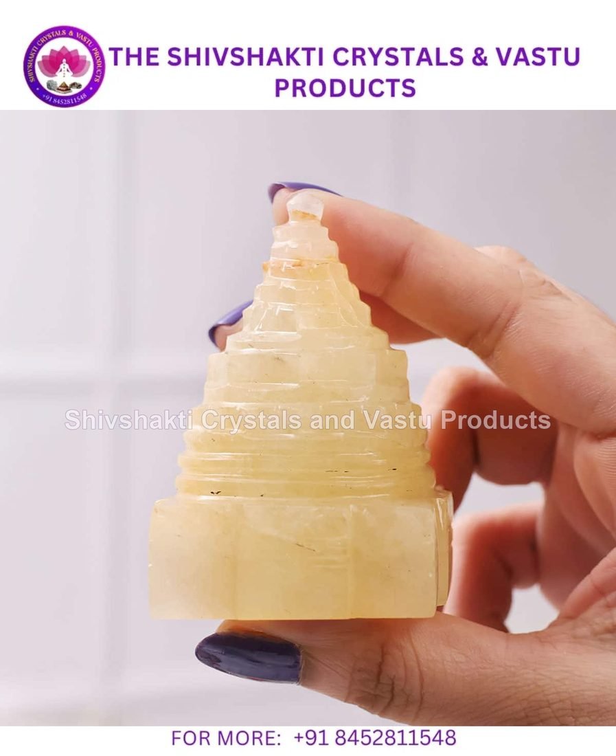 Golden Quartz Shree Yantra