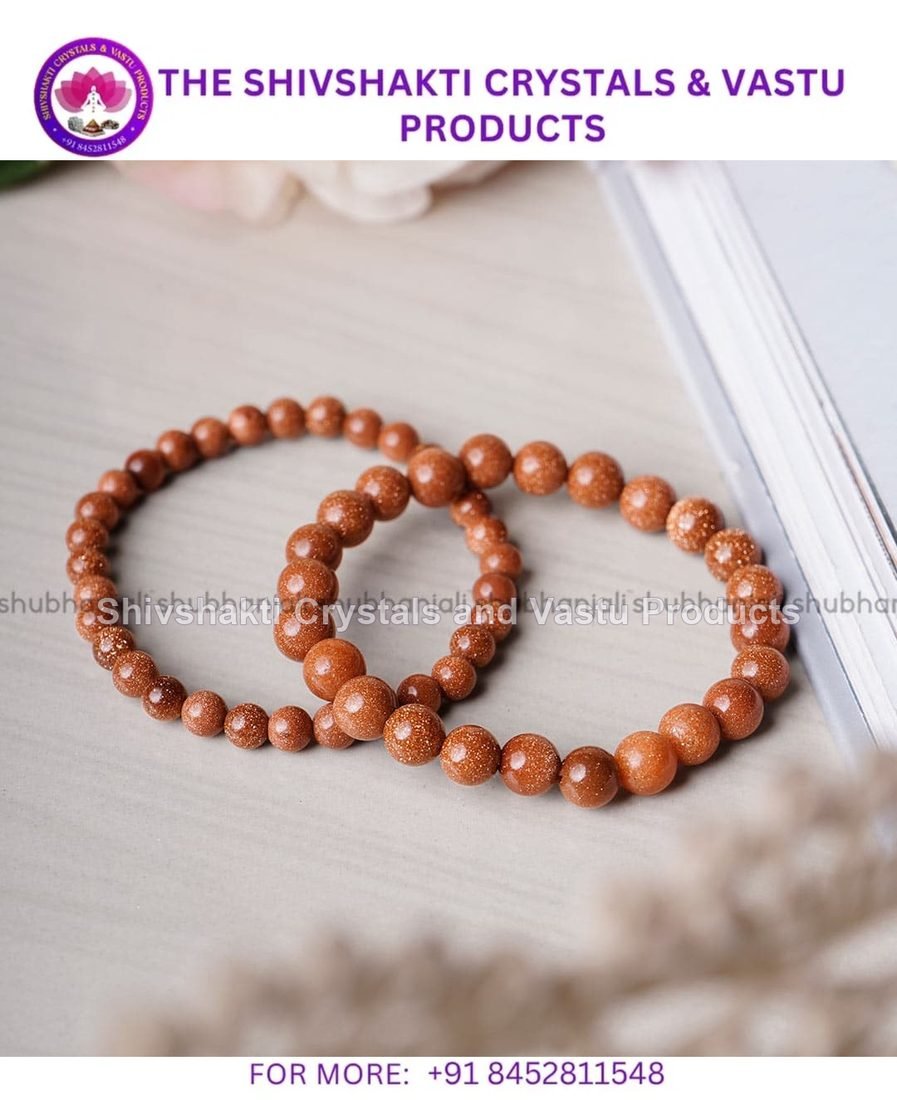 Goldstone Bracelet ( Man-Made )