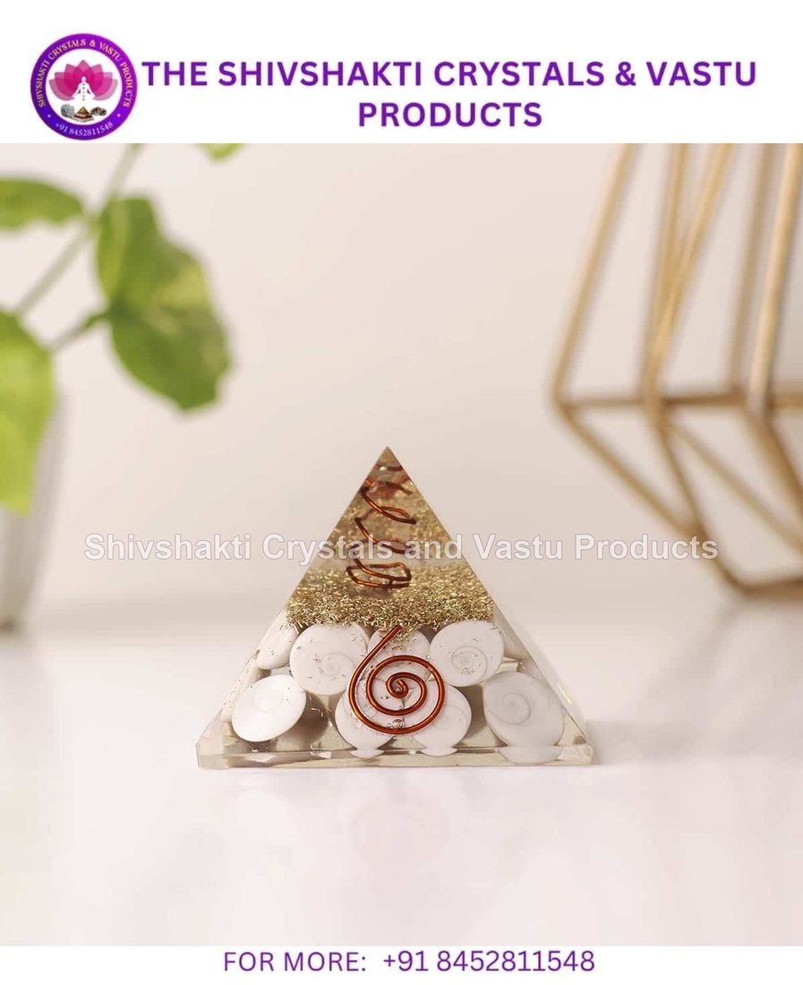 Gomti Chakra Orgone Pyramid