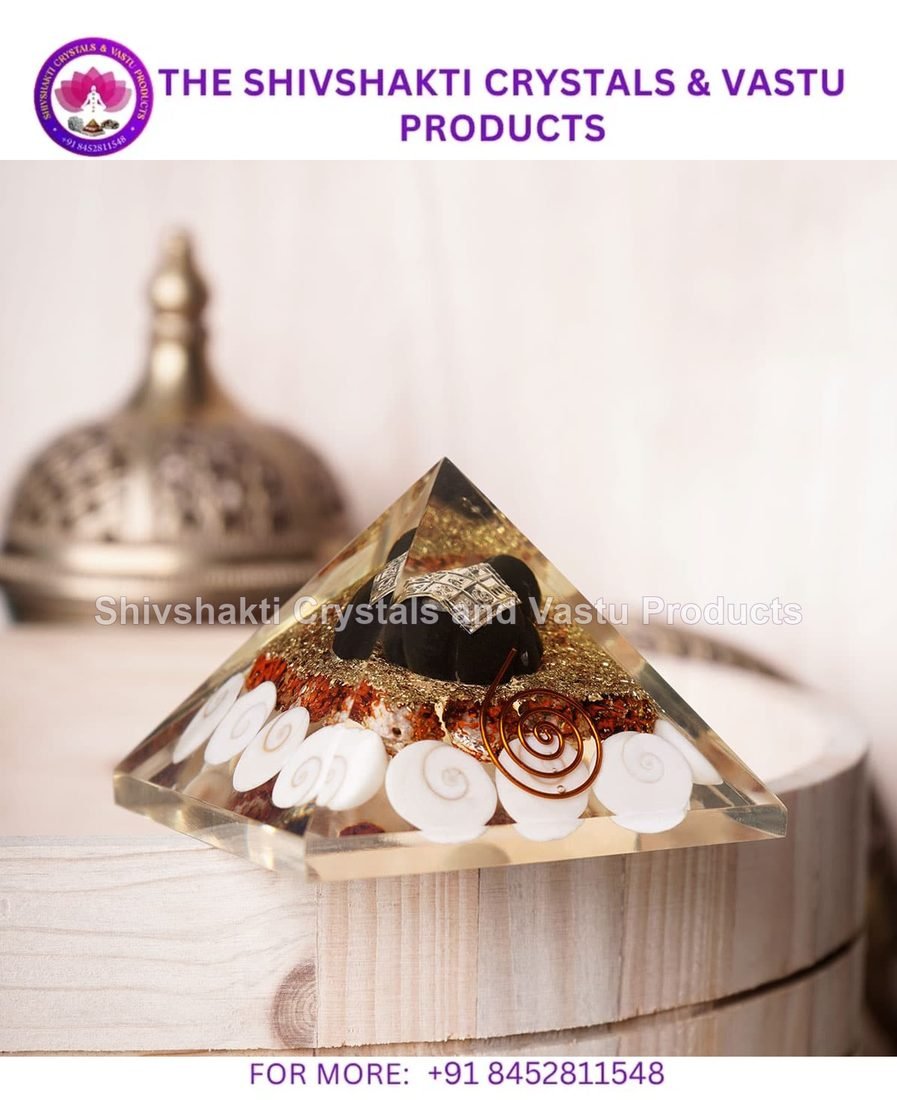 Gomti Kachwa Orgone Rudrakash Pyramid