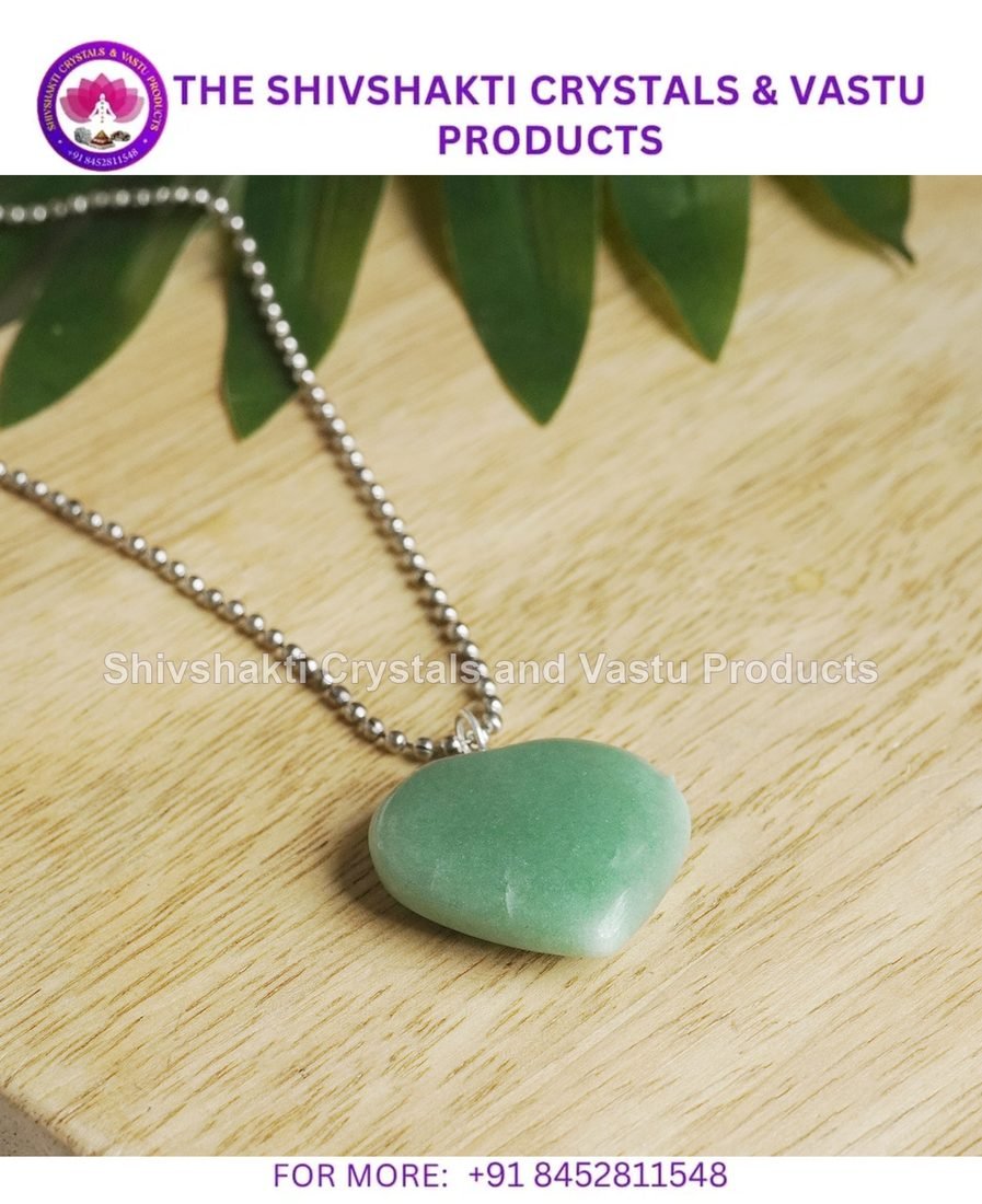 Green Aventurine Big Heart Pendant