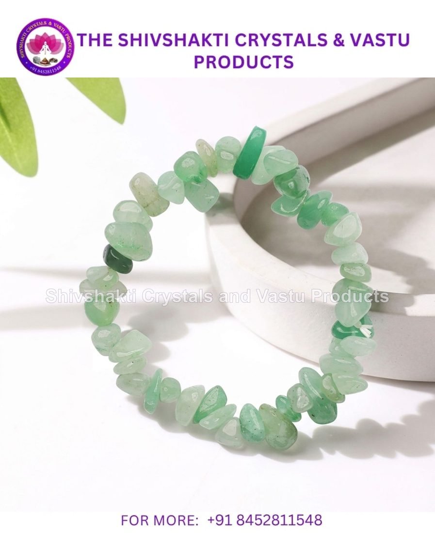 Green Aventurine Chips Bracelet