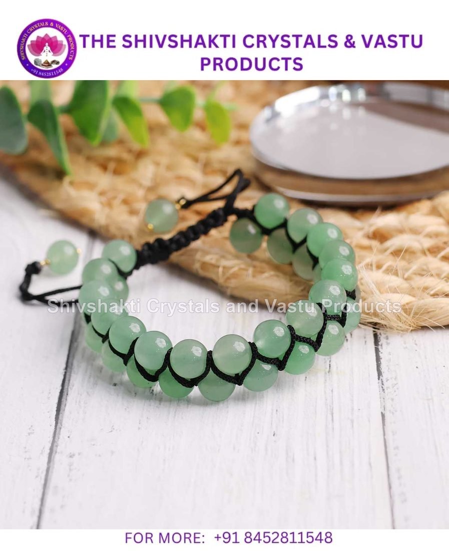Green Aventurine Double Layered Thread Bracelet