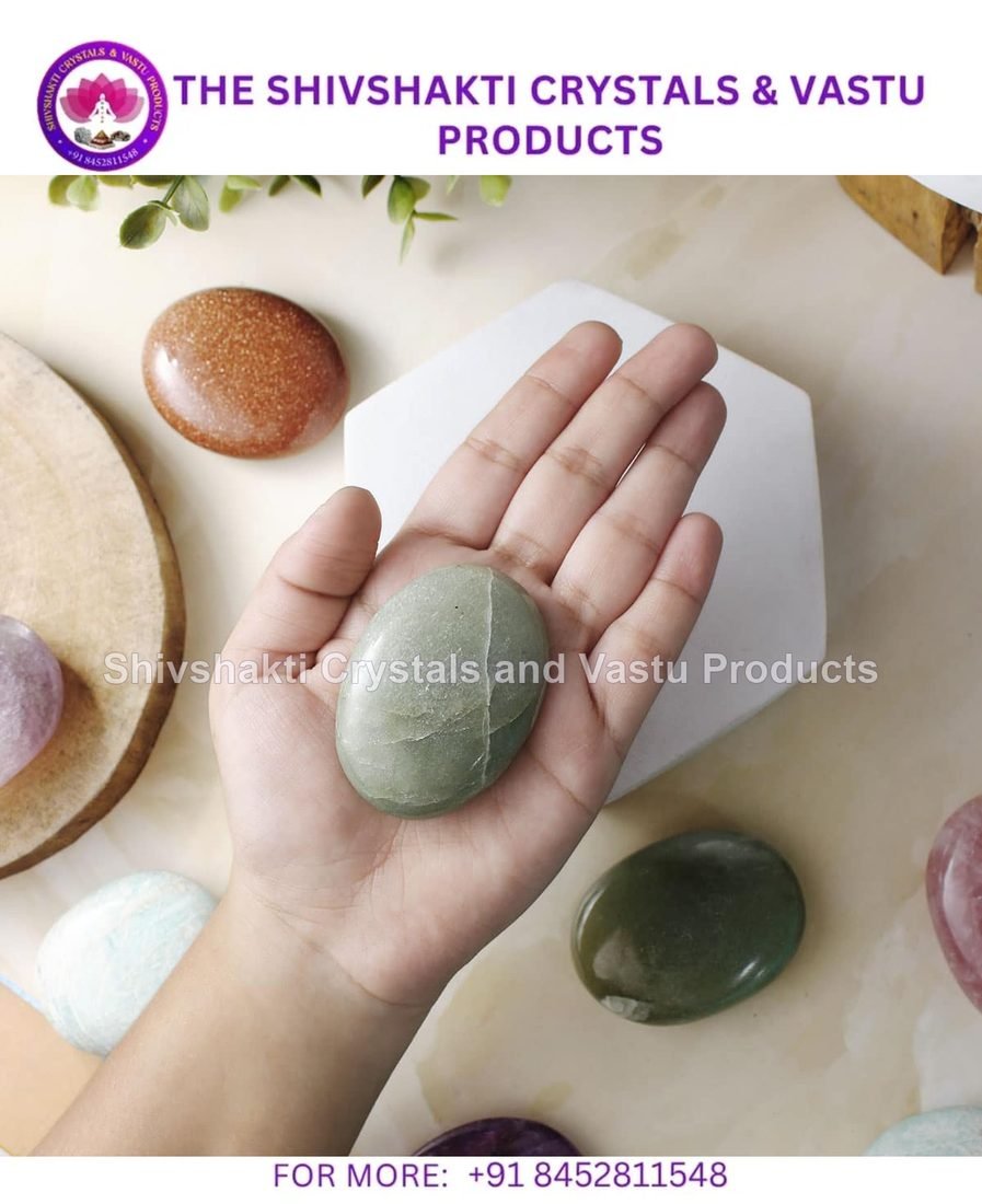 Green Aventurine Palm Stone