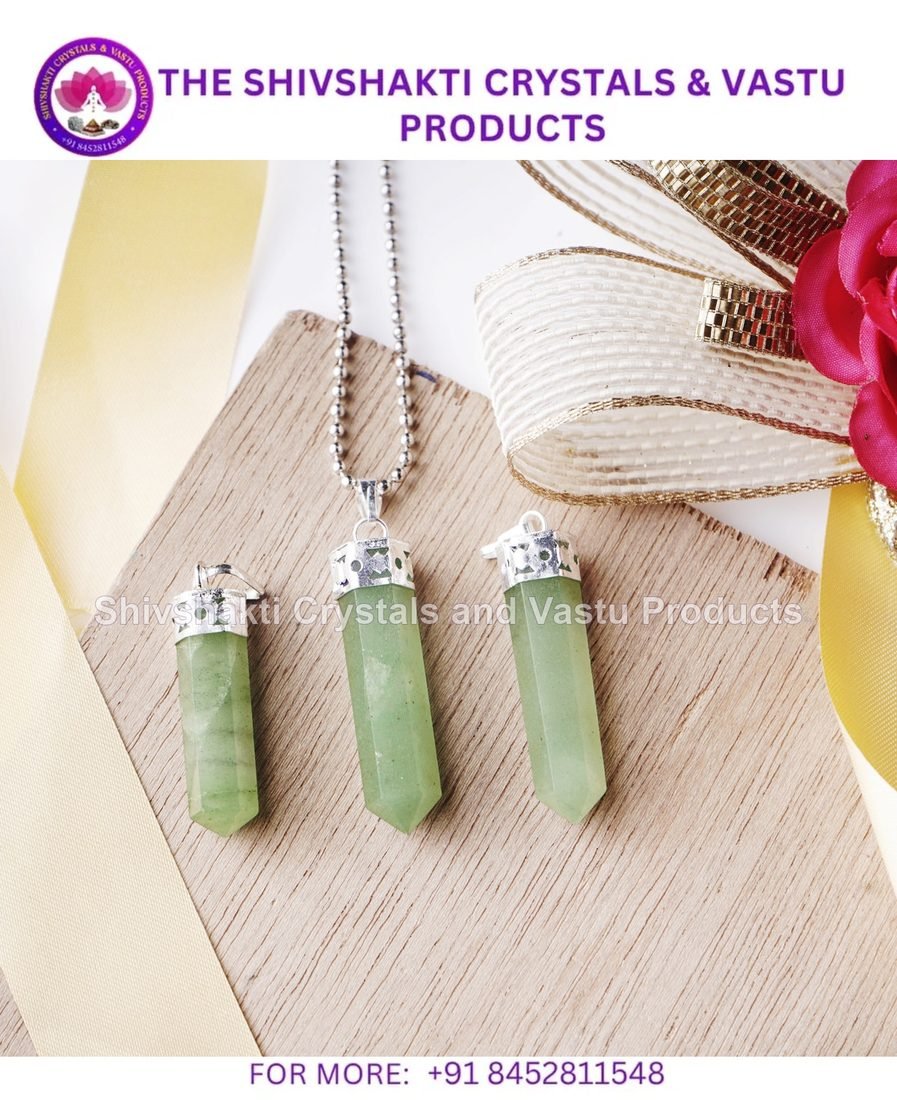 Green Aventurine Pencil Pendant