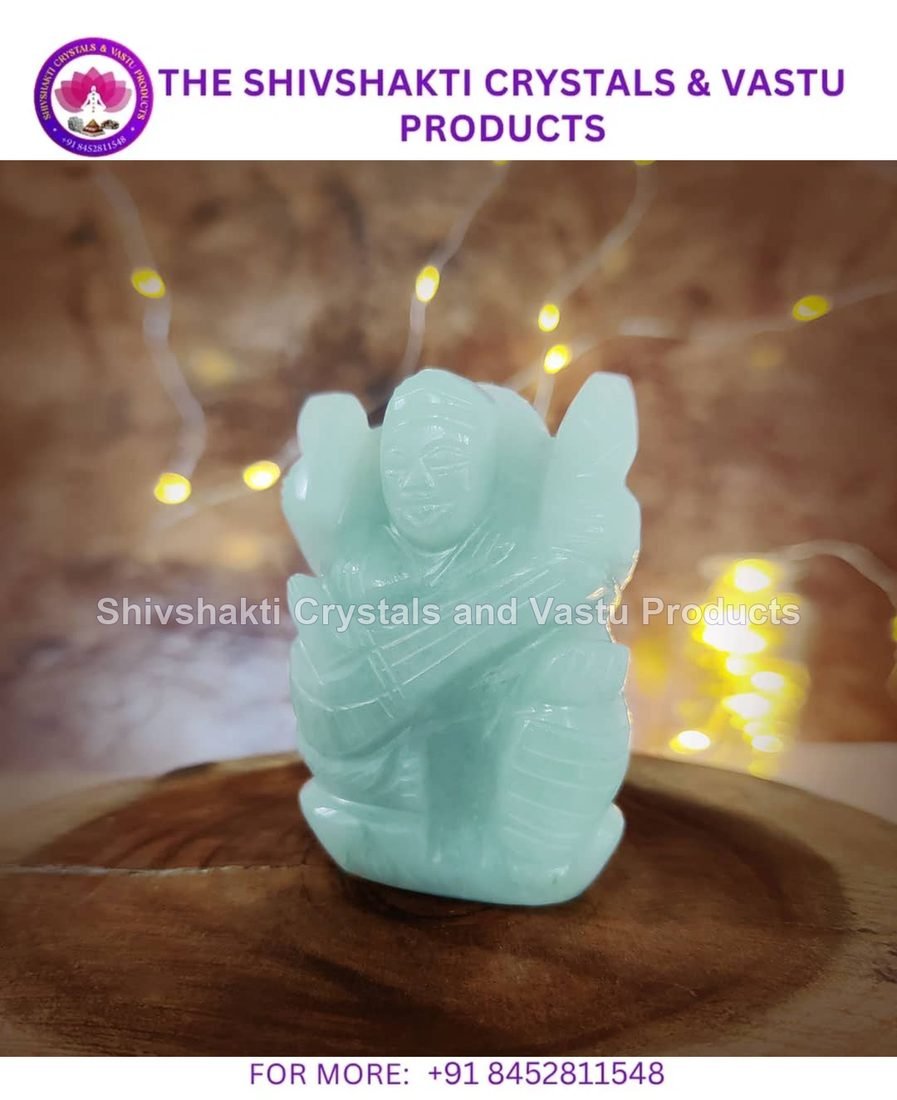 Green Aventurine Saraswati Statue