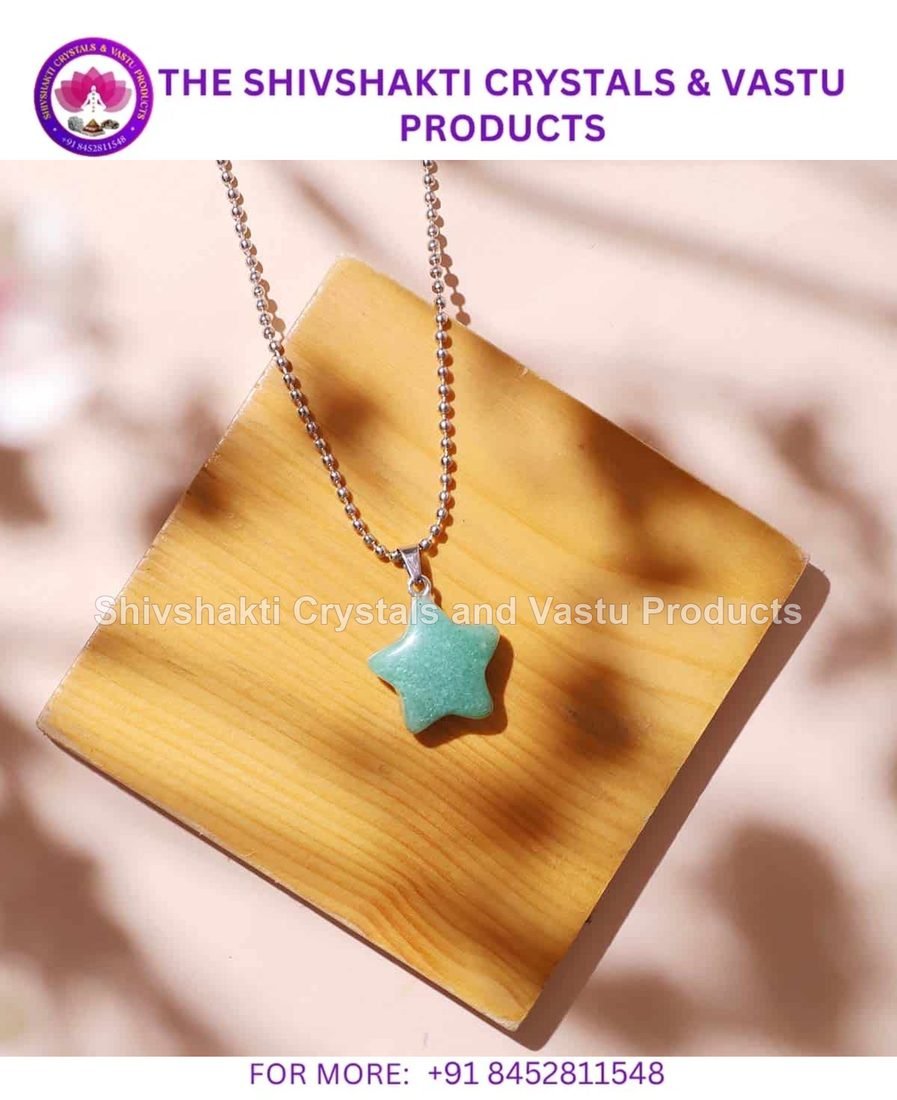 Green Aventurine Star Pendant