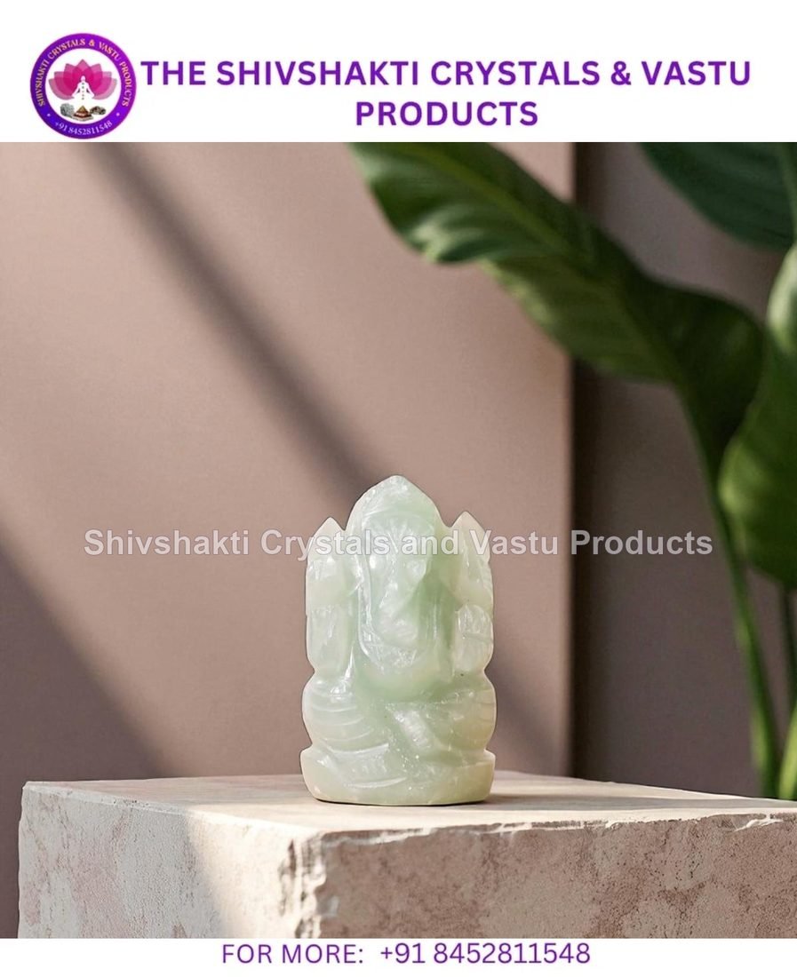 Green Aventurine Stone Ganesha