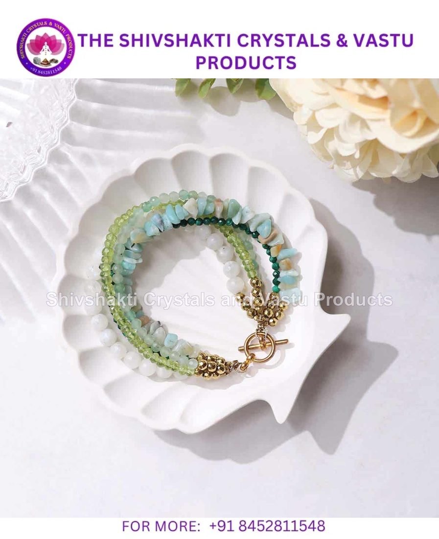 Green Five Layered Bracelet