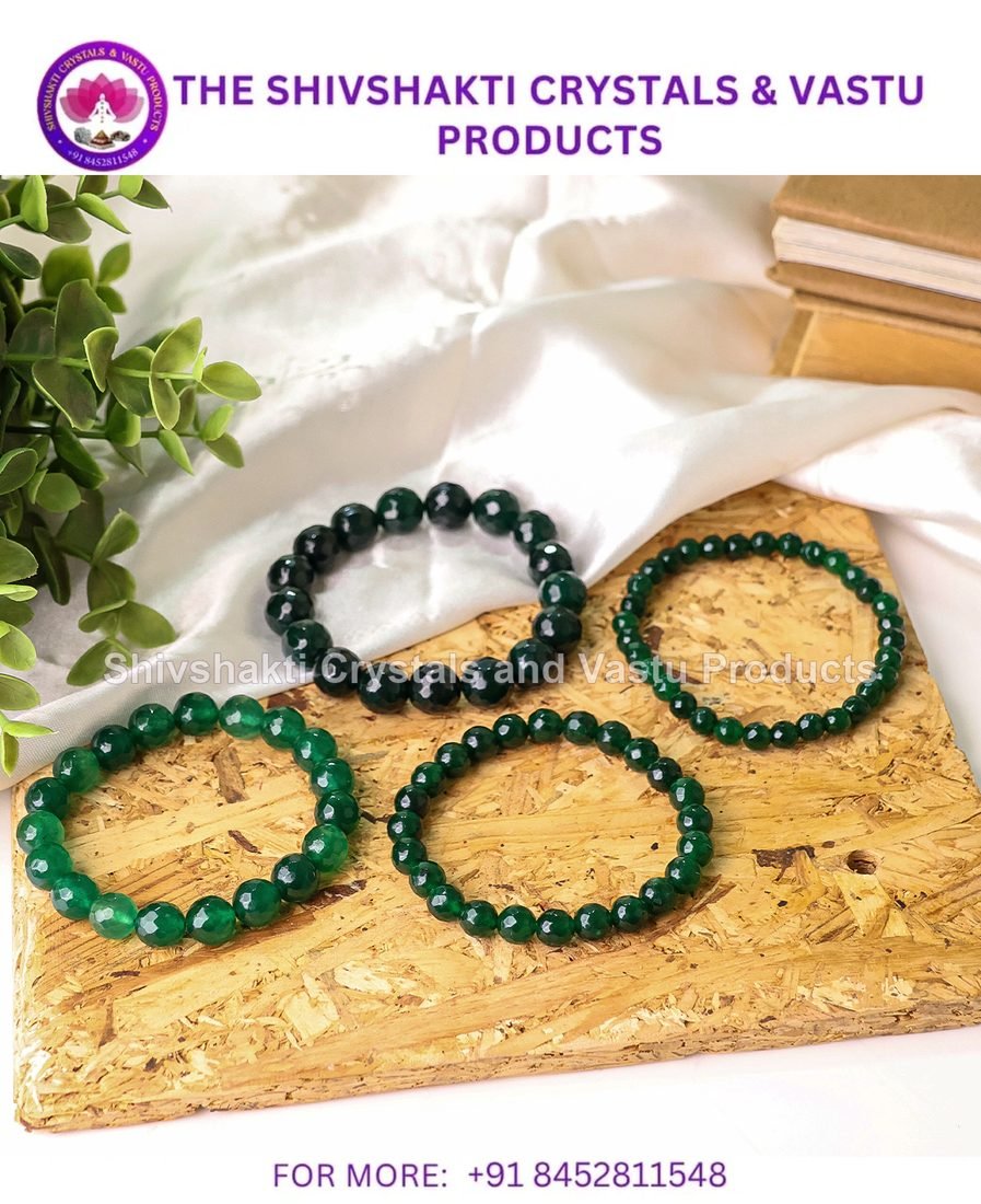 Green Jade Faceted Bracelet