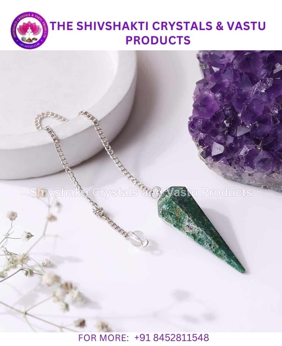 Green Jade Point Pendulum