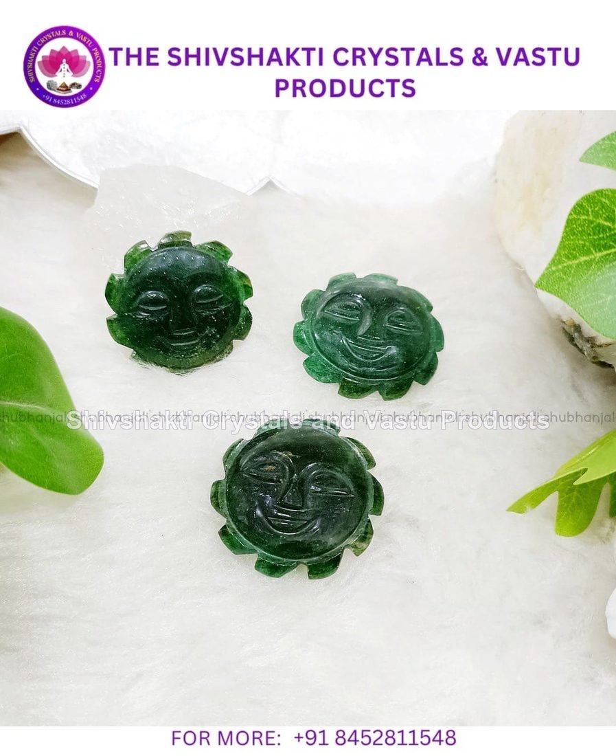 Green Jade Sun Shape