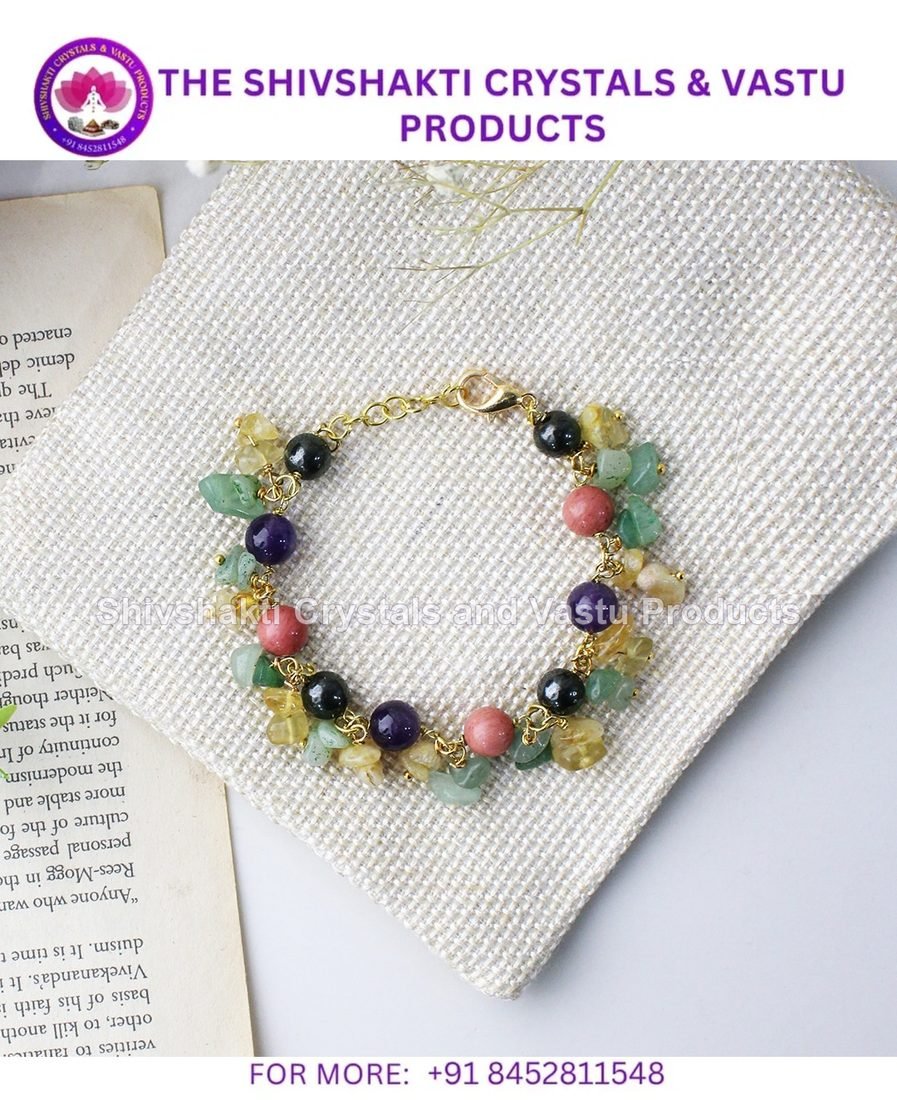 Health Chips and Beads Bracelet