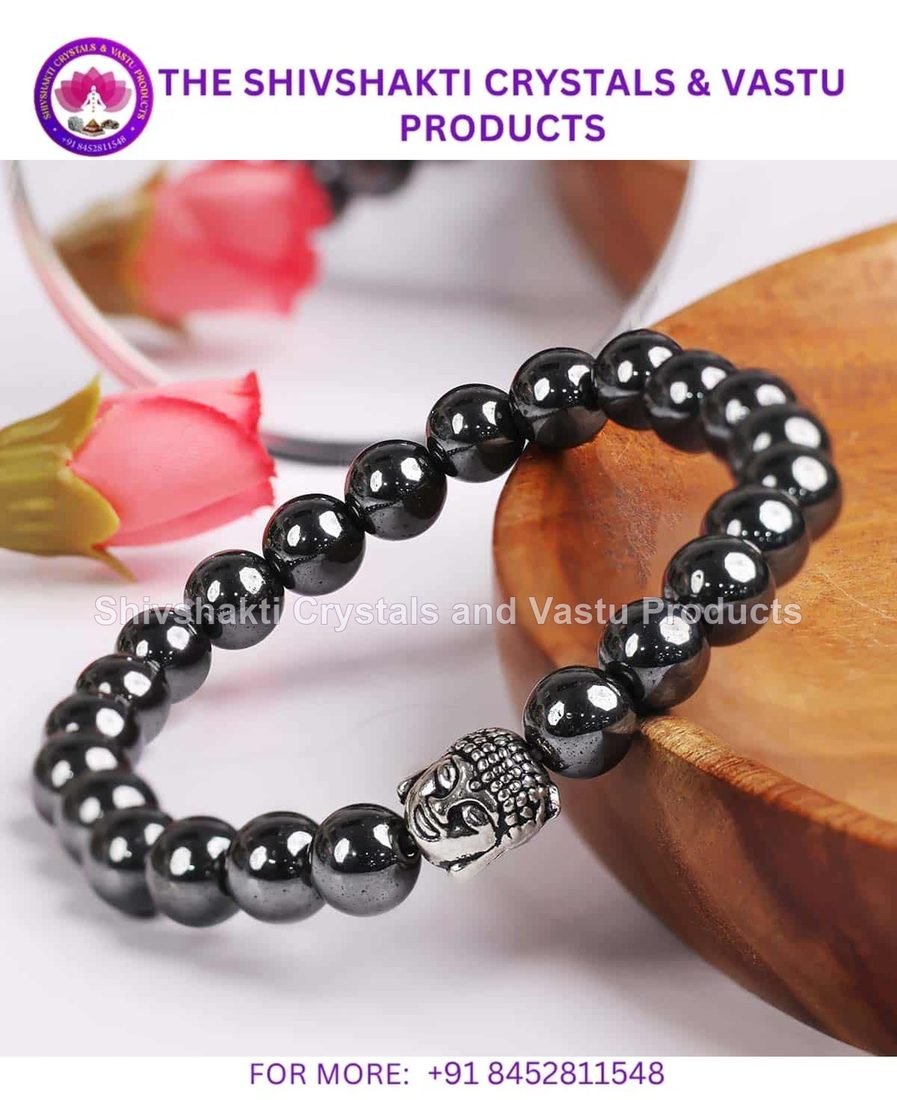 Hematite Buddha Bracelet