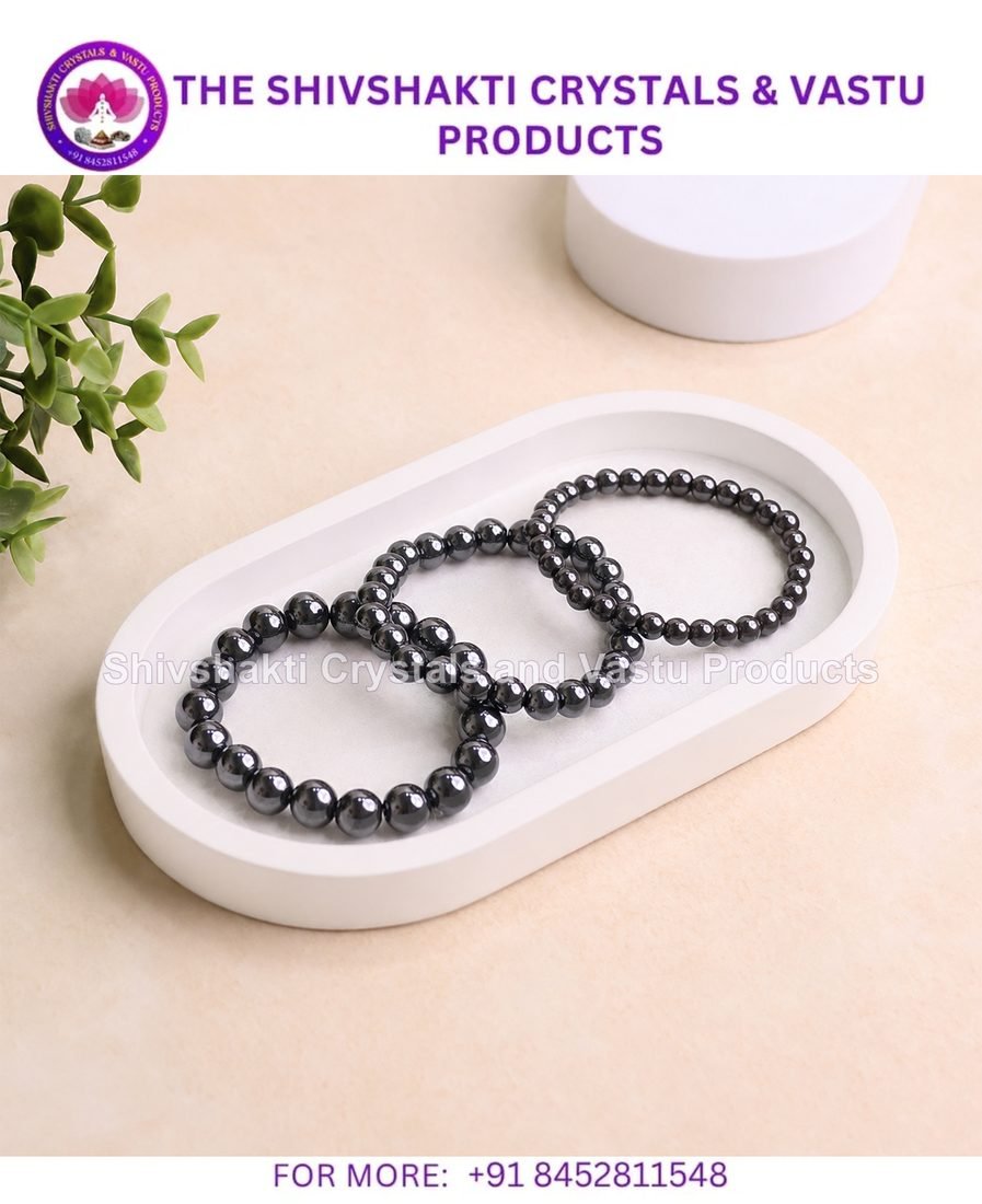 Hematite Round Beads Bracelet