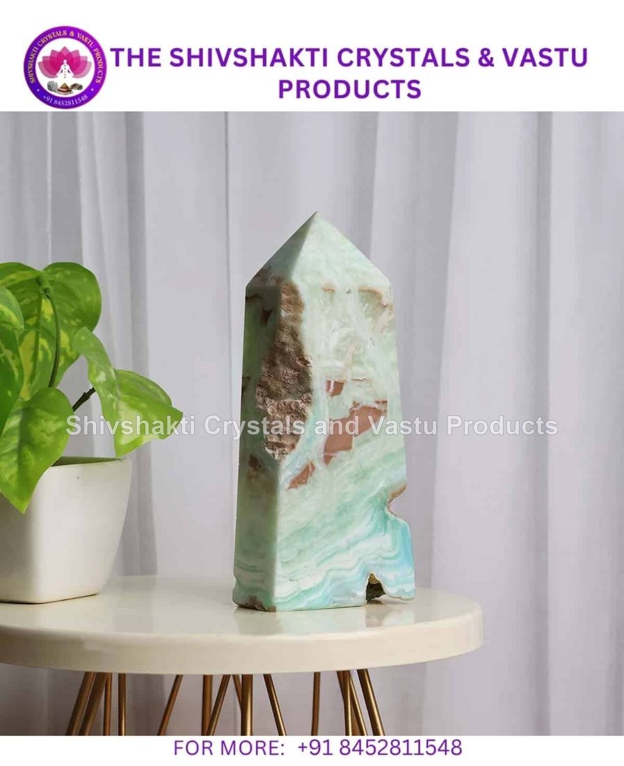 Hemimorphite Tower Point Shape