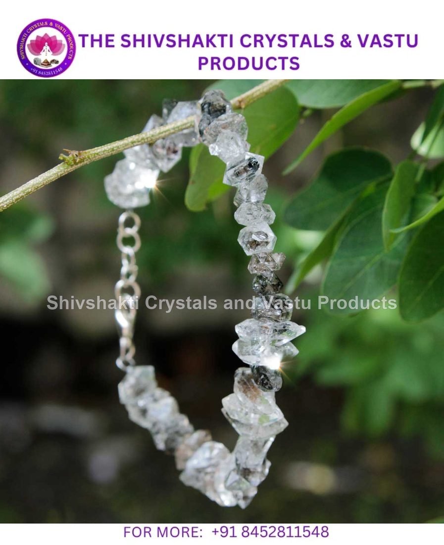 Herkimer Diamond Chips Bracelet