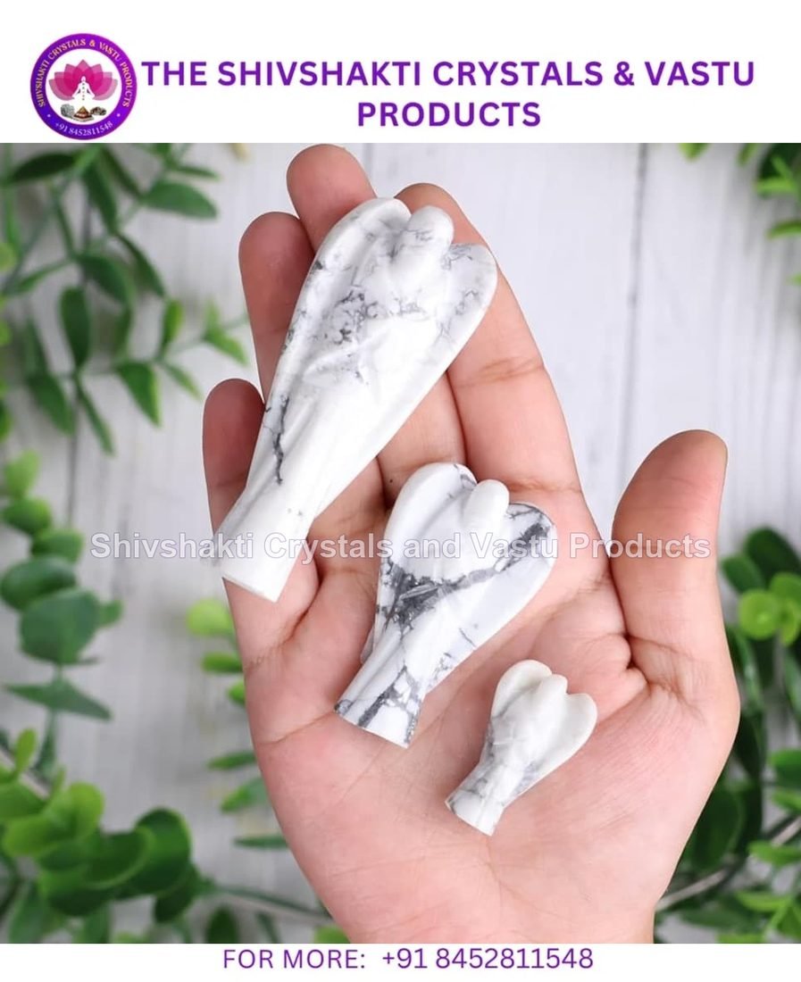 Howlite Angel