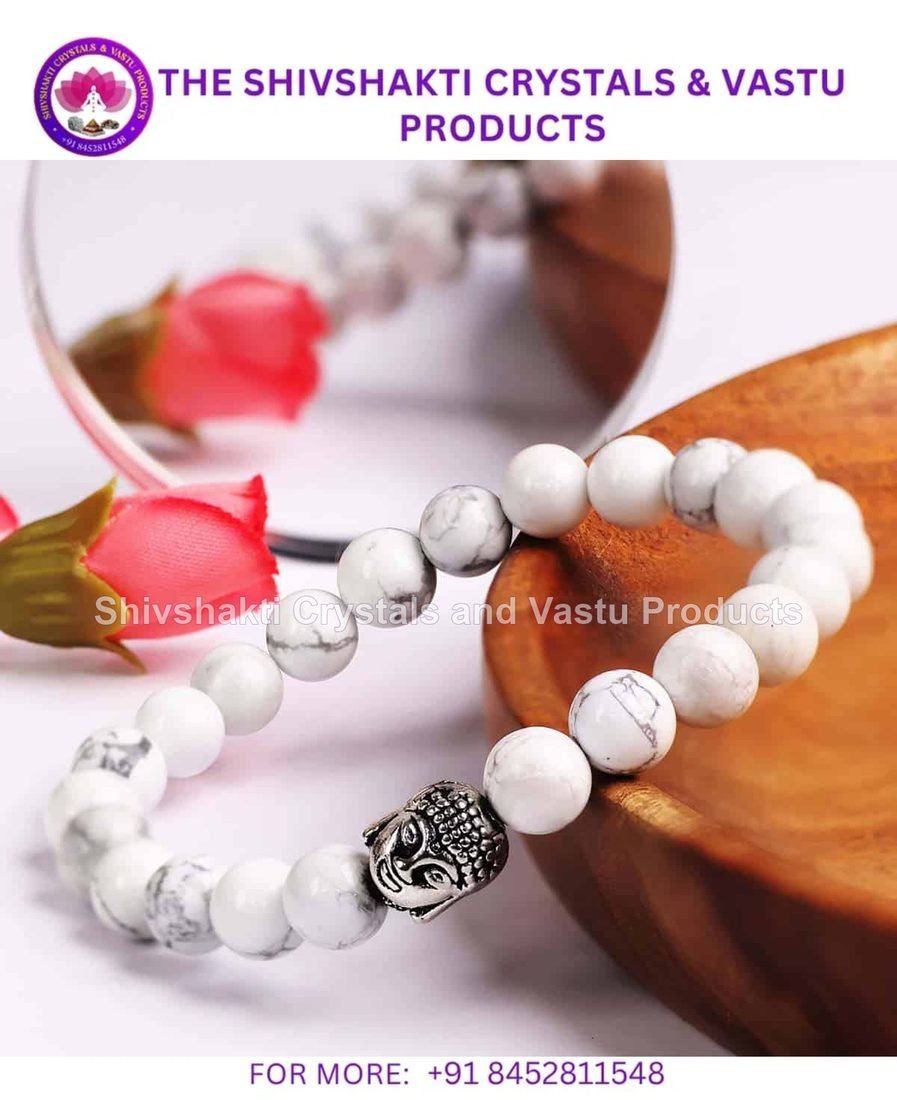 Howlite Buddha Bracelet