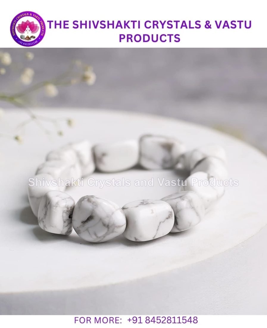 Howlite Small Tumble Bracelet