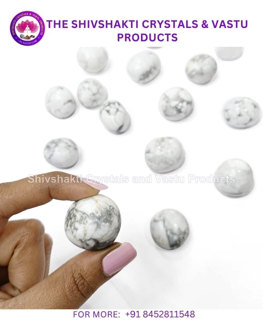 Howlite Tumble Stones