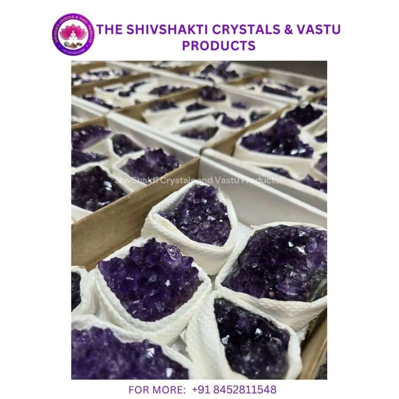 Indian Amethyst Raw Cluster