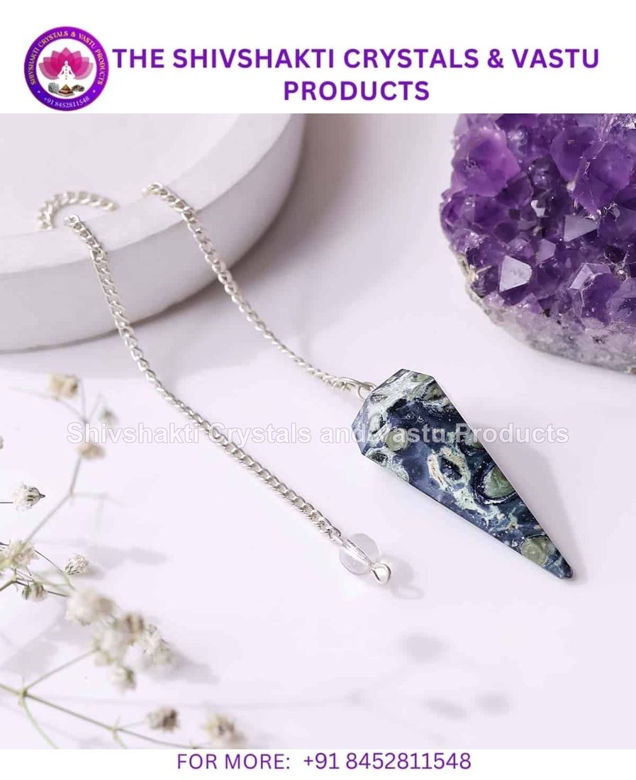 Kambaba Jasper Point Pendulum