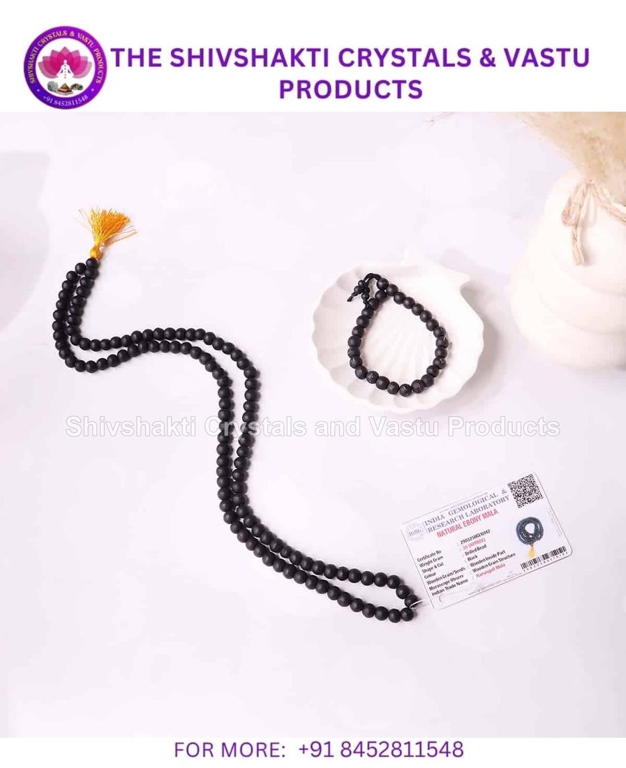 Karungali Jaap Mala and Bracelet