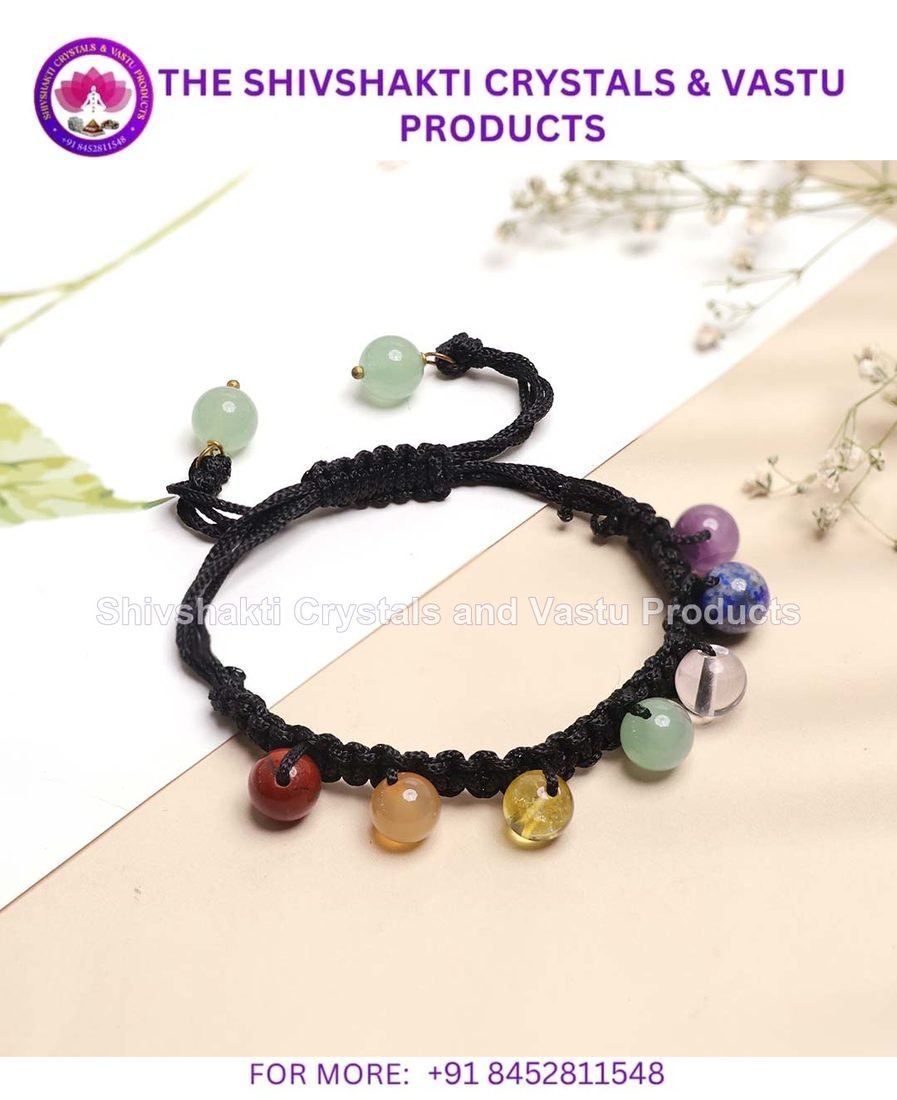 Knot Thread Bracelet for 7 Chakra Intention
